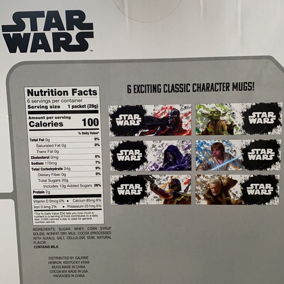 Star⚔️🌌 Wars Limited Edition 2021 6 Mugs Gift Set - Picture 10 of 12